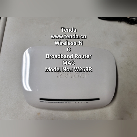 TENDA Wireless Router WHITE - Picture 5 of 6